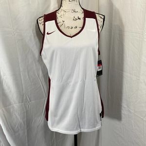 Nike Team V-Neck Sleeveless Reversible Game Jersey Sz L